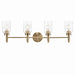 Myhouse Lighting Kichler - 55186CPZ - Four Light Vanity - Madden - Champagne Bronze