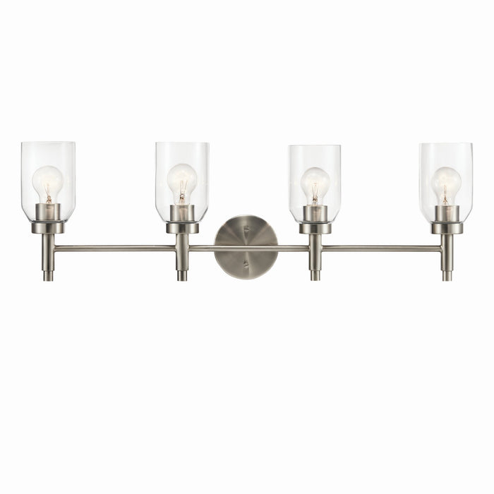 Myhouse Lighting Kichler - 55186NI - Four Light Vanity - Madden - Brushed Nickel