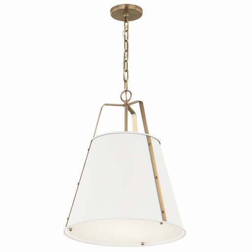 Myhouse Lighting Kichler - 52711WH - Two Light Pendant - Etcher - White