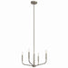 Myhouse Lighting Kichler - 52716NI - Four Light Chandelier/Semi Flush Mount - Madden - Brushed Nickel