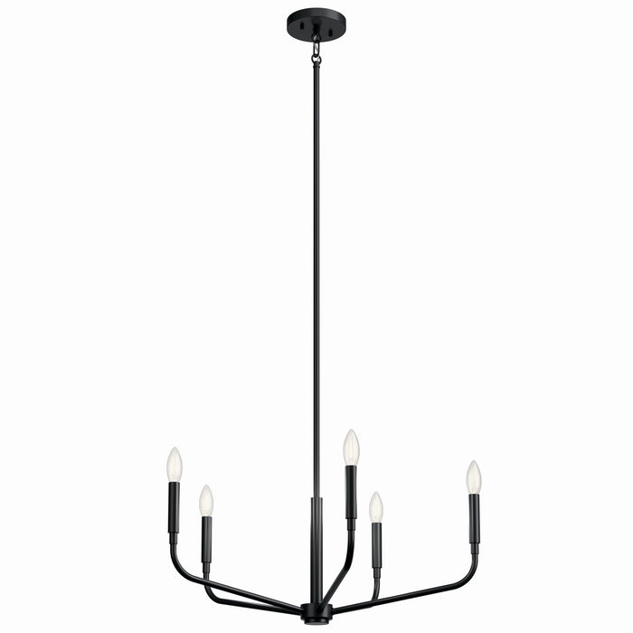 Myhouse Lighting Kichler - 52717BK - Five Light Chandelier - Madden - Black