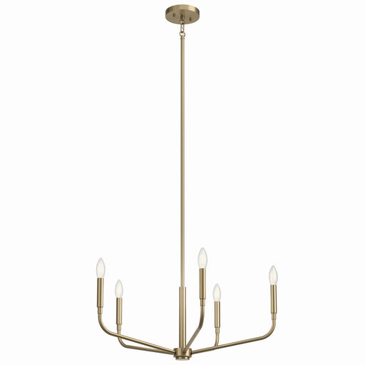 Myhouse Lighting Kichler - 52717CPZ - Five Light Chandelier - Madden - Champagne Bronze