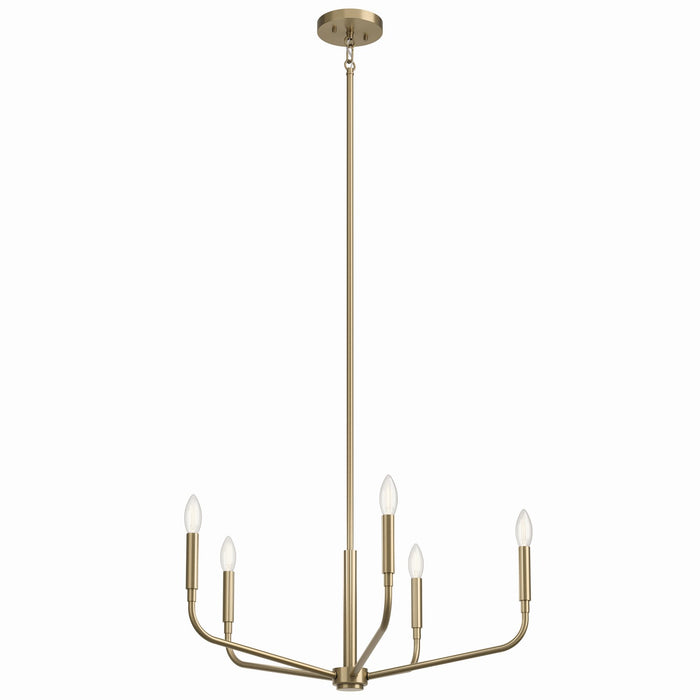 Myhouse Lighting Kichler - 52717CPZ - Five Light Chandelier - Madden - Champagne Bronze