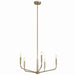 Myhouse Lighting Kichler - 52717CPZ - Five Light Chandelier - Madden - Champagne Bronze