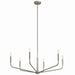 Myhouse Lighting Kichler - 52719NI - Six Light Chandelier - Madden - Brushed Nickel