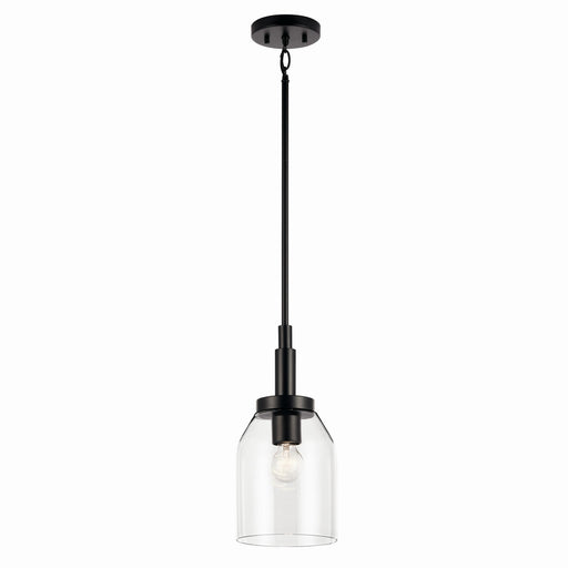 Myhouse Lighting Kichler - 52725BK - One Light Mini Pendant - Madden - Black
