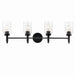 Myhouse Lighting Kichler - 55186BK - Four Light Vanity - Madden - Black