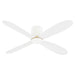 Myhouse Lighting Oxygen - 3-124-6 - 56"Ceiling Fan - Myriad - White