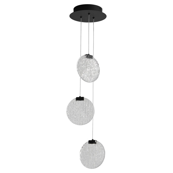 Myhouse Lighting Oxygen - 3-6050-15 - LED Pendant - Axiom - Black