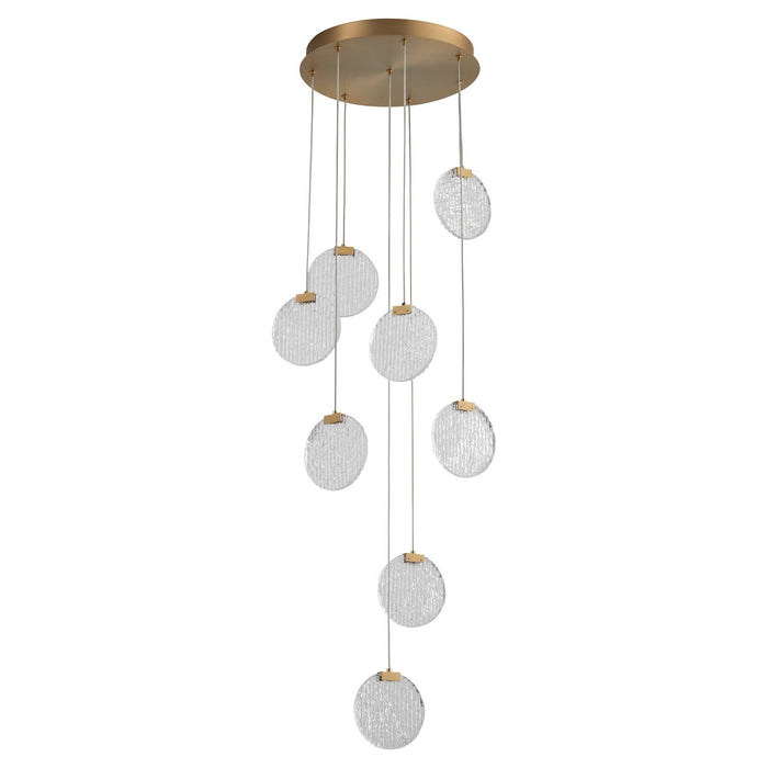 Myhouse Lighting Oxygen - 3-6051-40 - LED Pendant - Axiom - Aged Brass