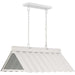 Myhouse Lighting Progress Lighting - P550119-192 - Three Light Outdoor Pendant - Point Dume-Edgecliff - Shelter White