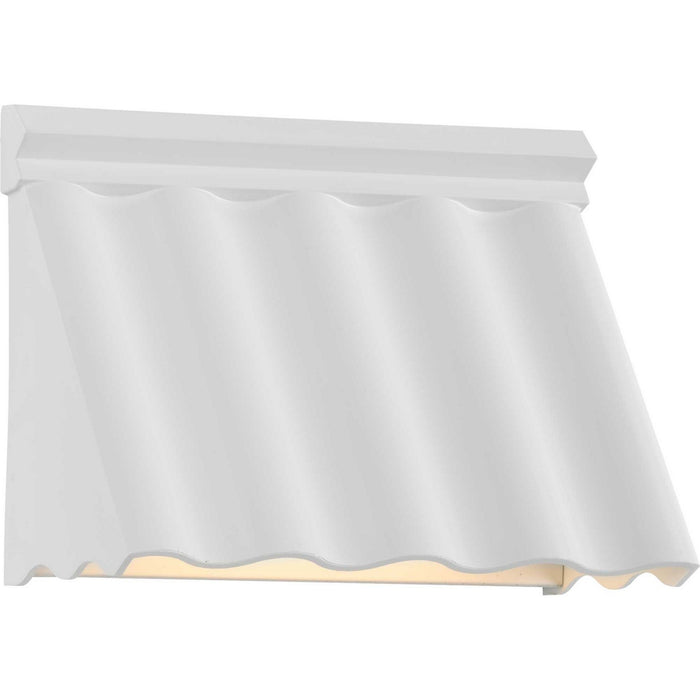 Myhouse Lighting Progress Lighting - P560299-192-27 - LED Outdoor Wall Sconce - Point Dume-Wakecrest-Led - Shelter White