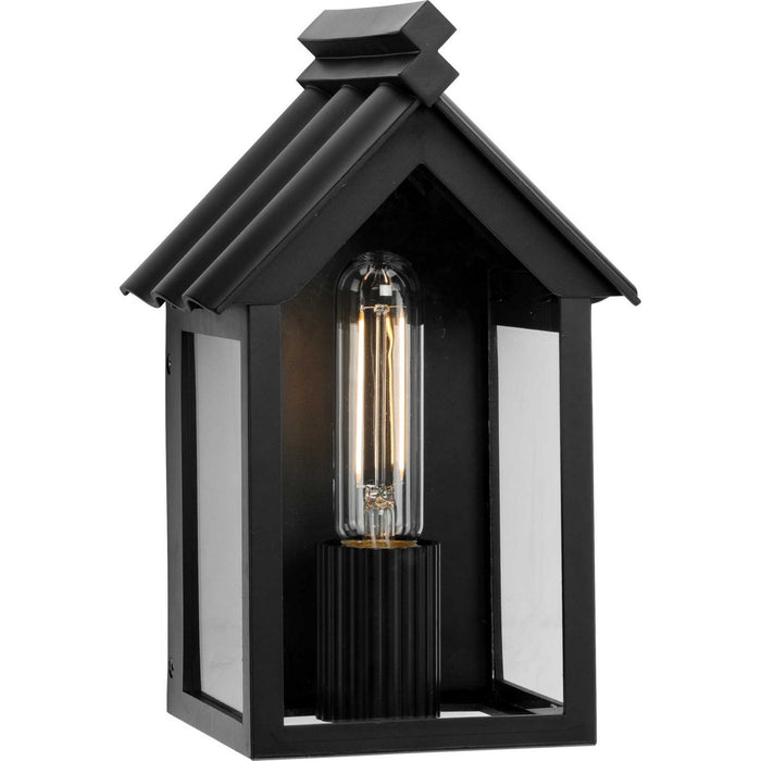 Myhouse Lighting Progress Lighting - P560302-31M - One Light Outdoor Wall Lantern - Point Dume-Dunemere - Matte Black