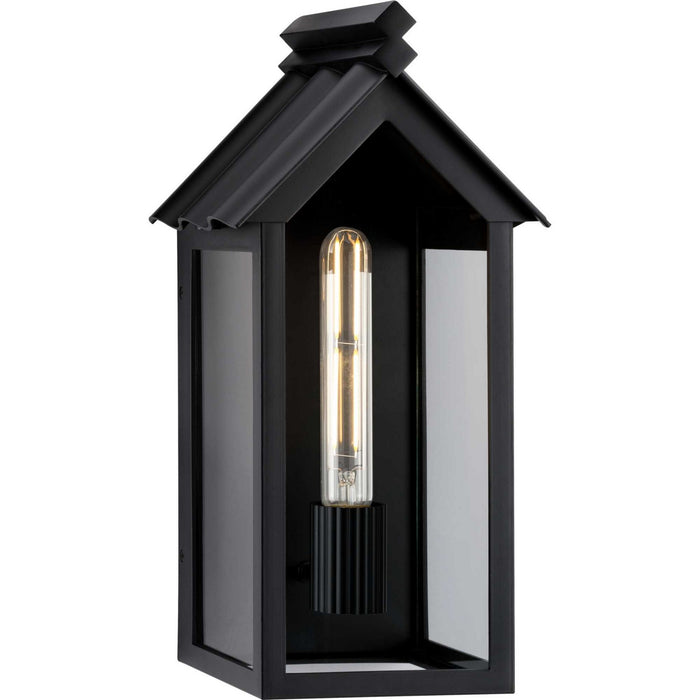 Myhouse Lighting Progress Lighting - P560304-31M - One Light Outdoor Wall Lantern - Point Dume-Dunemere - Matte Black