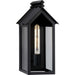 Myhouse Lighting Progress Lighting - P560304-31M - One Light Outdoor Wall Lantern - Point Dume-Dunemere - Matte Black