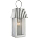 Myhouse Lighting Progress Lighting - P560306-141 - One Light Outdoor Wall Lantern - Point Dume-Hook Pond - Galvanized Finish