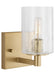 Myhouse Lighting Generation Lighting  - GLV1031SB - One Light Wall / Bath Sconce - Parker - Satin Bronze