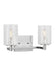 Myhouse Lighting Generation Lighting  - GLV1032CH - Two Light Wall / Bath - Parker - Chrome
