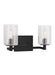 Myhouse Lighting Generation Lighting  - GLV1032MBK - Two Light Wall / Bath - Parker - Midnight Black