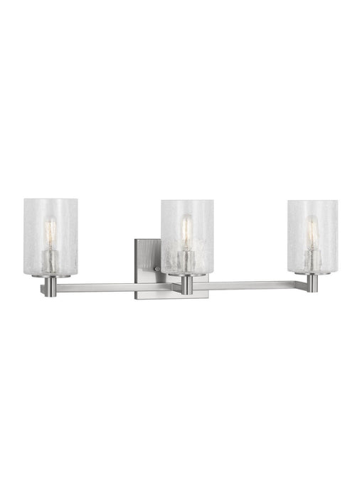 Myhouse Lighting Generation Lighting  - GLV1033BS - Three Light Wall / Bath - Parker - Brushed Steel