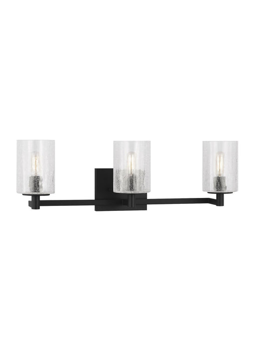 Myhouse Lighting Generation Lighting  - GLV1033MBK - Three Light Wall / Bath - Parker - Midnight Black
