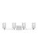 Myhouse Lighting Generation Lighting  - GLV1034CH - Four Light Wall / Bath - Parker - Chrome