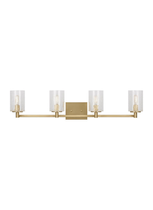 Myhouse Lighting Generation Lighting  - GLV1034SB - Four Light Wall / Bath - Parker - Satin Bronze