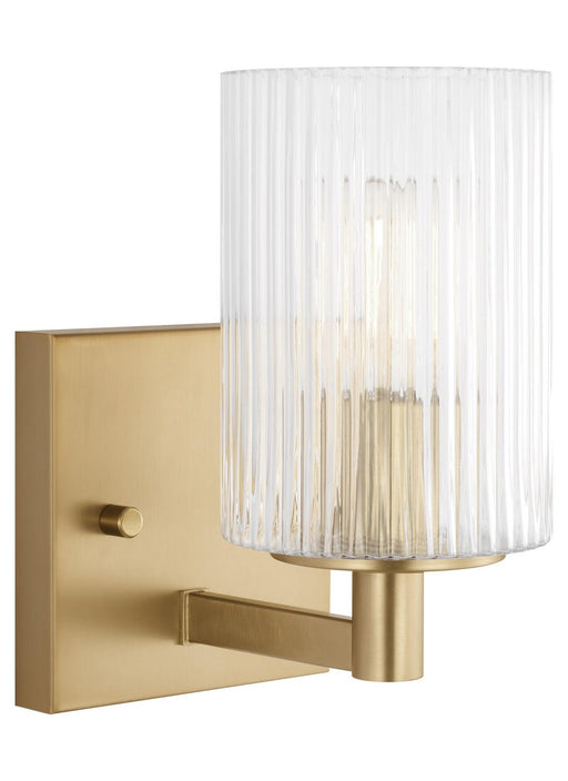 Myhouse Lighting Generation Lighting  - GLV1041SB - One Light Wall / Bath Sconce - Lando - Satin Bronze