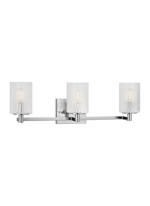 Myhouse Lighting Generation Lighting  - GLV1043CH - Three Light Wall / Bath - Lando - Chrome