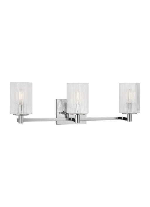 Myhouse Lighting Generation Lighting  - GLV1043CH - Three Light Wall / Bath - Lando - Chrome
