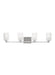 Myhouse Lighting Generation Lighting  - GLV1044BS - Four Light Wall / Bath - Lando - Brushed Steel