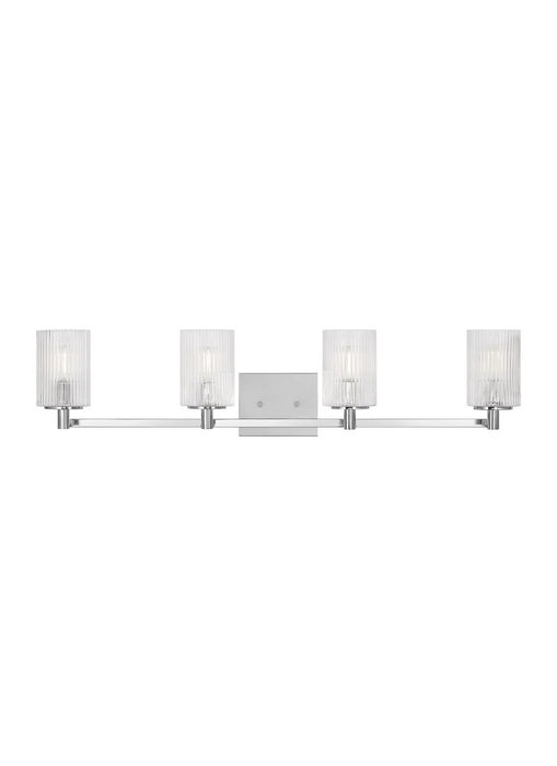 Myhouse Lighting Generation Lighting  - GLV1044CH - Four Light Wall / Bath - Lando - Chrome