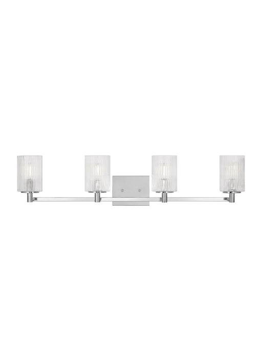 Myhouse Lighting Generation Lighting  - GLV1044CH - Four Light Wall / Bath - Lando - Chrome