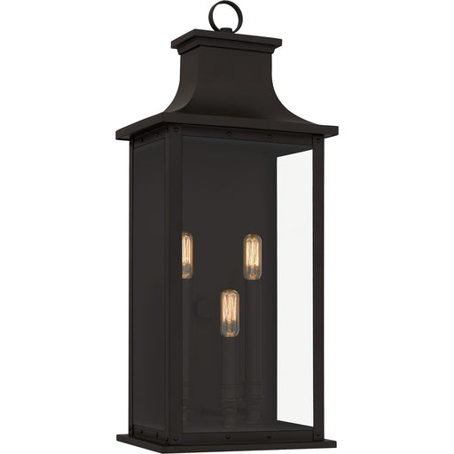 Myhouse Lighting Quoizel - ABY8409OZ - Three Light Outdoor Wall Mount - Abernathy - Old Bronze