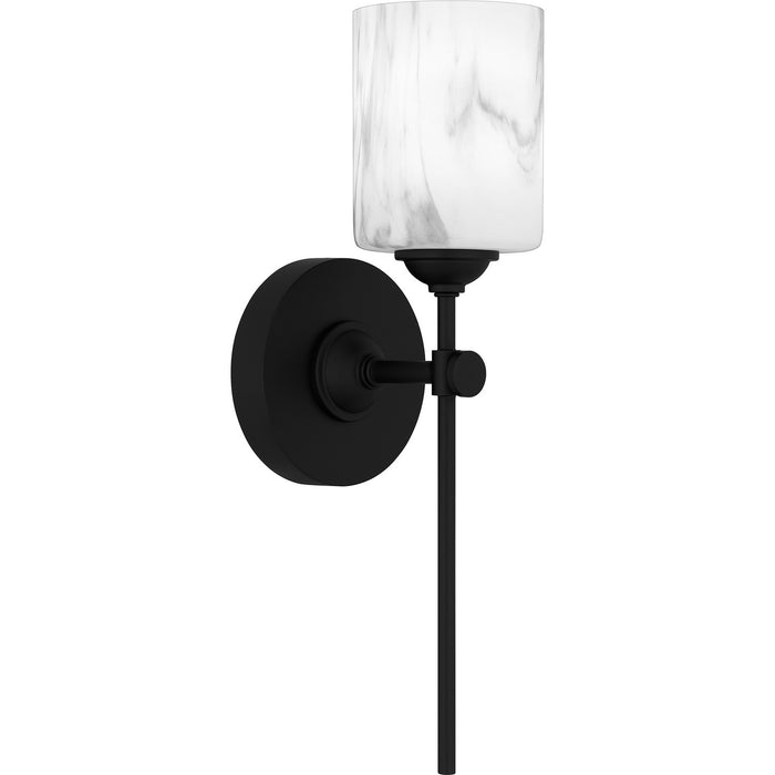 Myhouse Lighting Quoizel - ARI8605MBK - One Light Wall Sconce - Aria - Matte Black