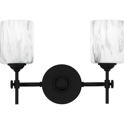 Myhouse Lighting Quoizel - ARI8615MBK - Two Light Bath - Aria - Matte Black