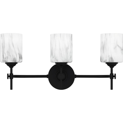 Myhouse Lighting Quoizel - ARI8622MBK - Three Light Bath - Aria - Matte Black