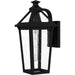 Myhouse Lighting Quoizel - BLV8408MBK - One Light Outdoor Wall Mount - Boulevard - Matte Black