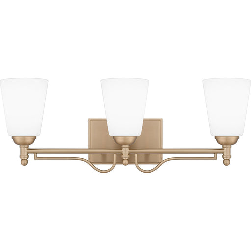 Myhouse Lighting Quoizel - ESR8623BGD - Three Light Bath - Esther - Bronze Gold