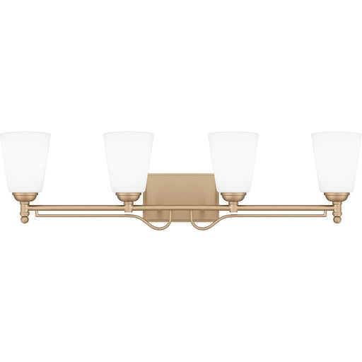 Myhouse Lighting Quoizel - ESR8632BGD - Four Light Bath - Esther - Bronze Gold