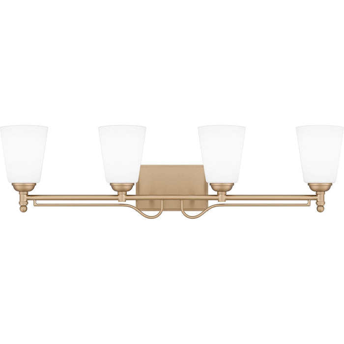 Myhouse Lighting Quoizel - ESR8632BGD - Four Light Bath - Esther - Bronze Gold