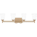 Myhouse Lighting Quoizel - ESR8632BGD - Four Light Bath - Esther - Bronze Gold