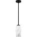 Myhouse Lighting Quoizel - FOG1505MBK - One Light Mini Pendant - Fogel - Matte Black