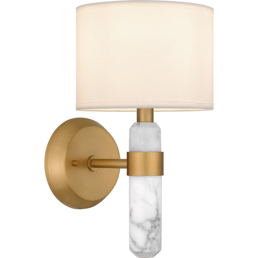 Myhouse Lighting Quoizel - KMB8707BWS - One Light Wall Sconce - Kimberly - Brushed Weathered Brass