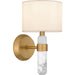 Myhouse Lighting Quoizel - KMB8707BWS - One Light Wall Sconce - Kimberly - Brushed Weathered Brass