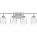 Myhouse Lighting Quoizel - LCY8629BN - Four Light Bath - Lucy - Brushed Nickel