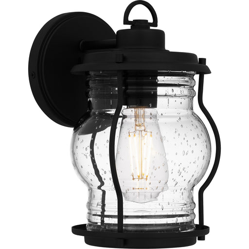 Myhouse Lighting Quoizel - LHR8406EK - One Light Outdoor Wall Mount - Luther - Earth Black