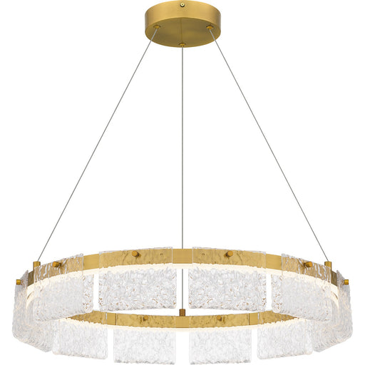 Myhouse Lighting Quoizel - PCACE2824BRG - LED Pendant - Alice - Brushed Gold