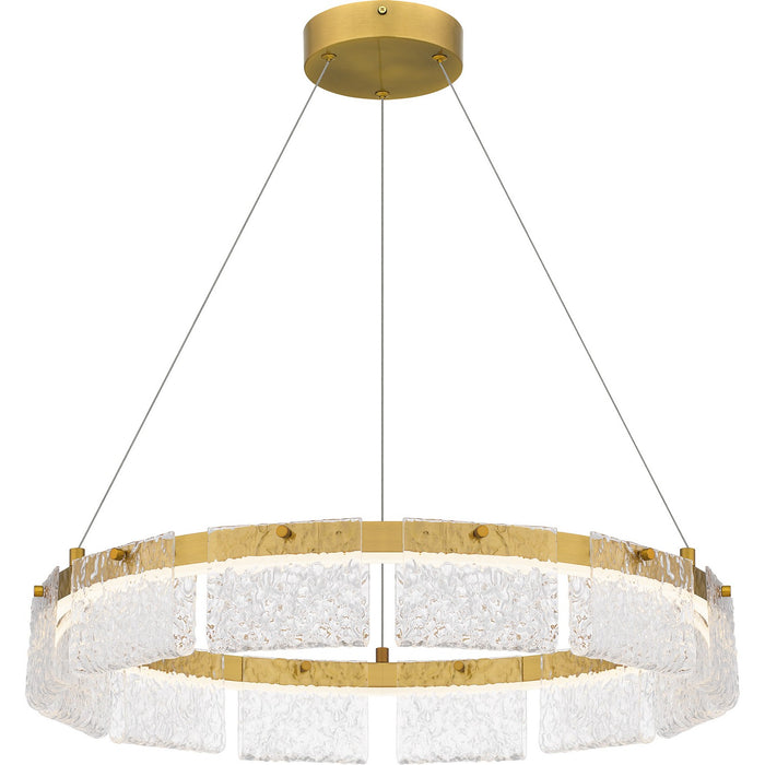 Myhouse Lighting Quoizel - PCACE2824BRG - LED Pendant - Alice - Brushed Gold