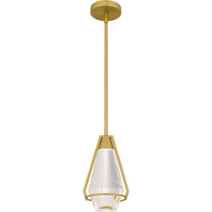 Myhouse Lighting Quoizel - PCLUA1507BRG - LED Mini Pendant - Luca - Brushed Gold